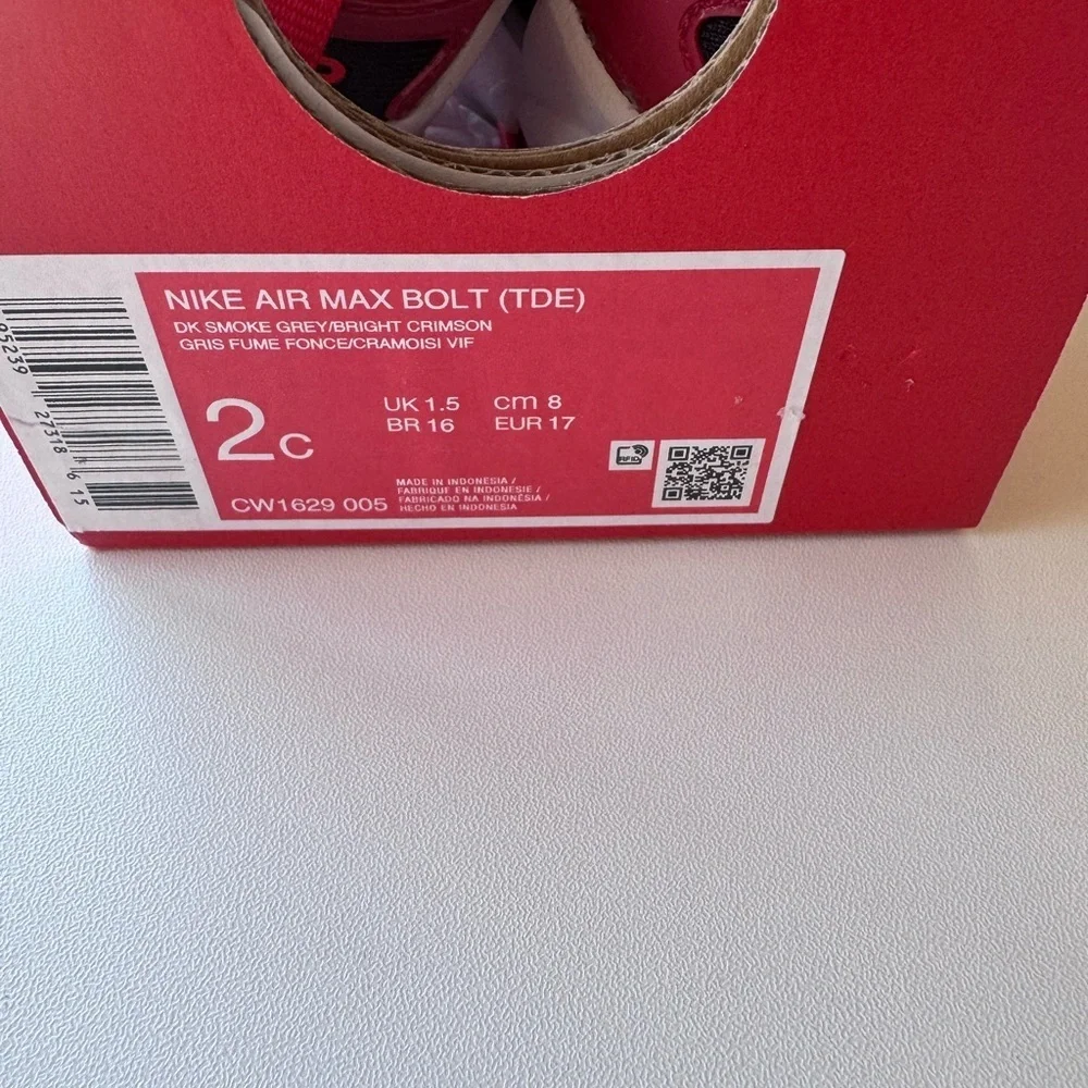 Nike Air Max Bolt (TDE) Toddler Sneakers